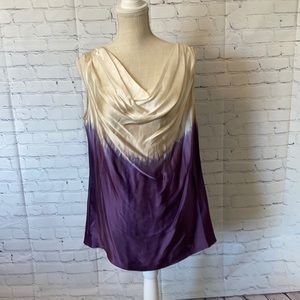 Tory Burch Sleeveless Ombré Blouse